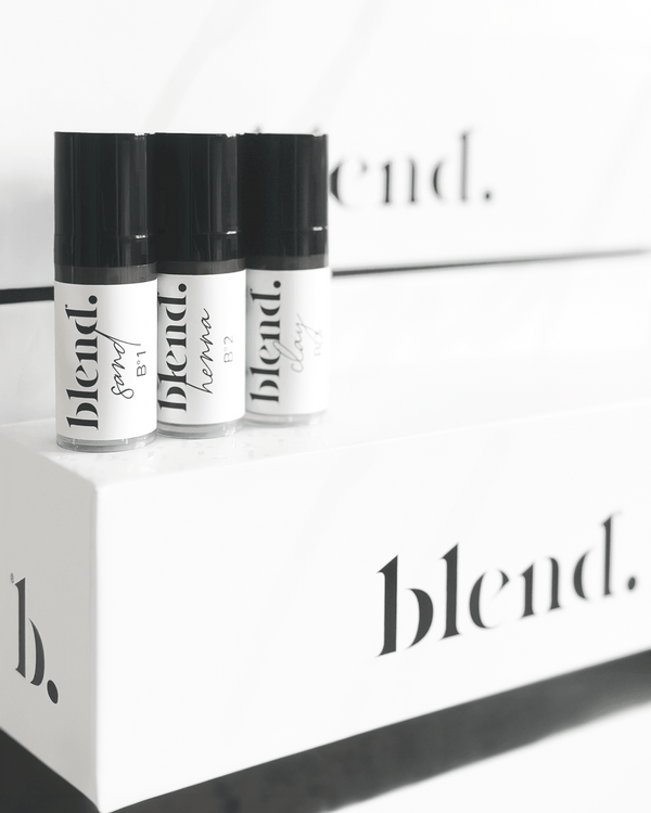 B2 Henna Blend. Pigments de Maquillage Permanent Conformes à REACH